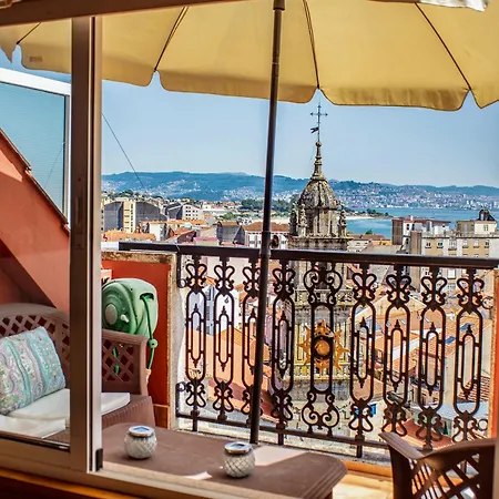 아파트 Atico Con Vistas Al Mar Garaje Y Wi-fi 칸가스데모라조